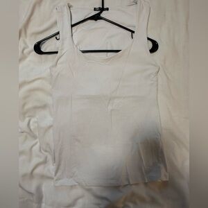 Make an Offer! Zara White Scoop Neck Tank Top